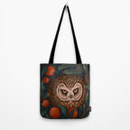 Rockefeller Owl Tote Bag Gallery Image 2