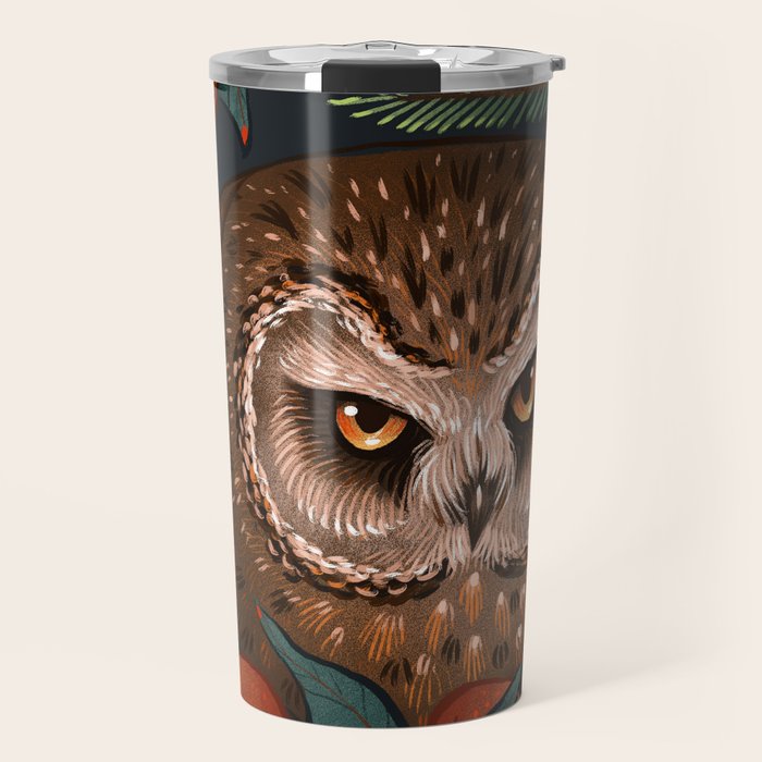 Rockefeller Owl Travel Mug Gallery Image 1