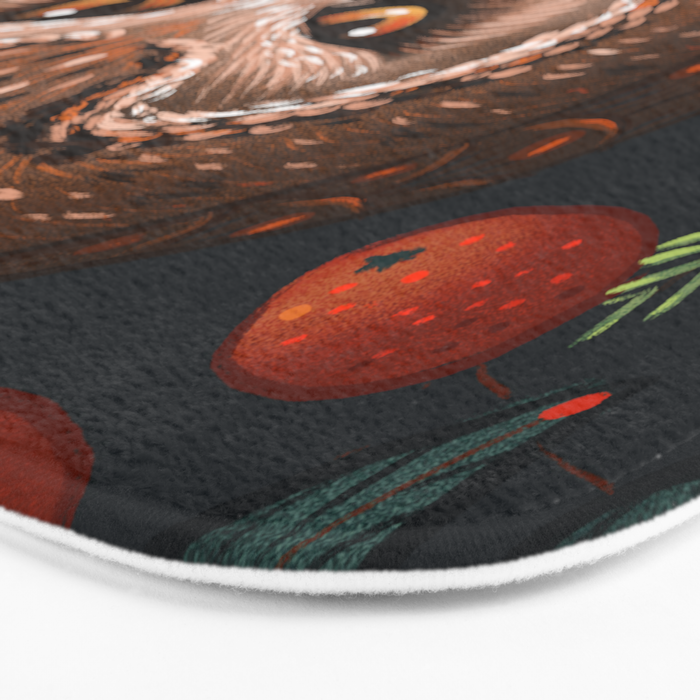 Rockefeller Owl Bath Mat Gallery Image 3
