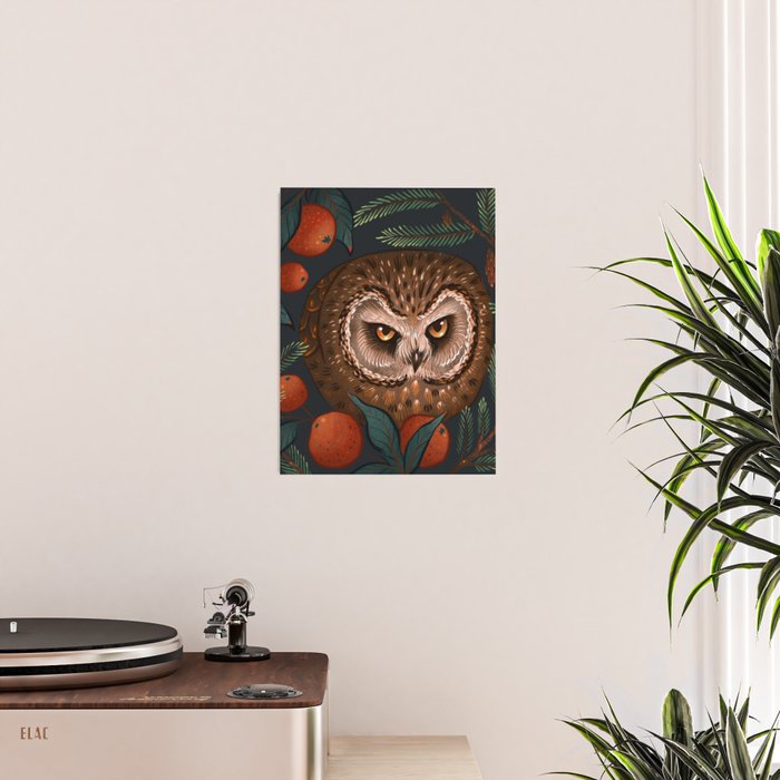 Rockefeller Owl Poster Gallery Image 2