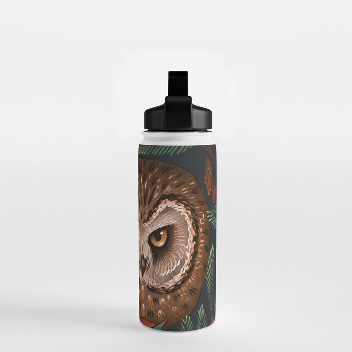 Rockefeller Owl Water Bottle Gallery Image 2