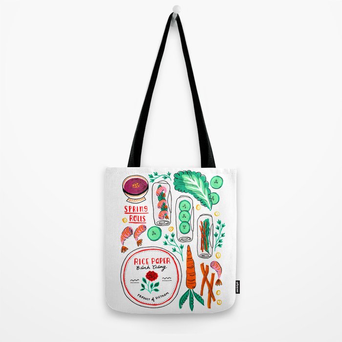 Vietnamese Spring Rolls Tote Bag Gallery Image 2