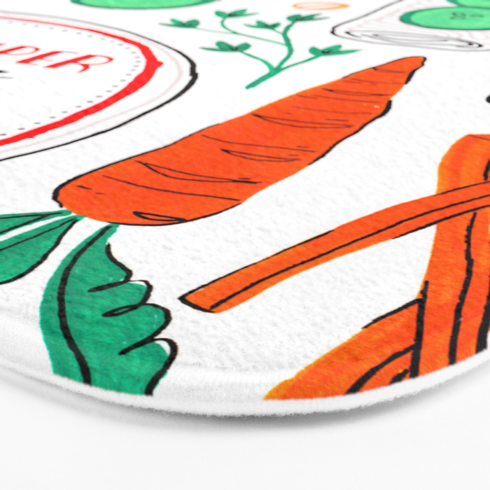 Vietnamese Spring Rolls Bath Mat Gallery Image 3