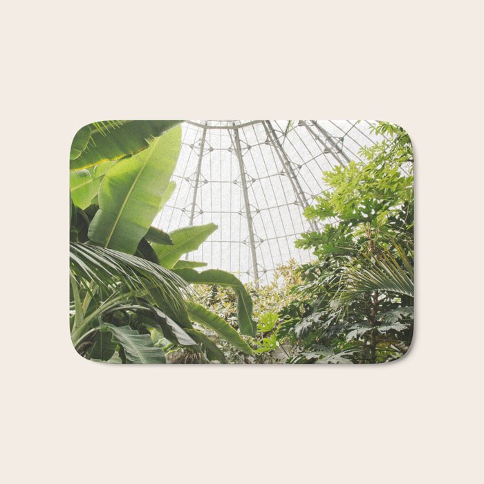 Tropical Greenhouse #1 Bath Mat Gallery Image 1