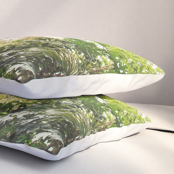 Tropical Greenhouse #1 Pillow Sham Gallery Image 3