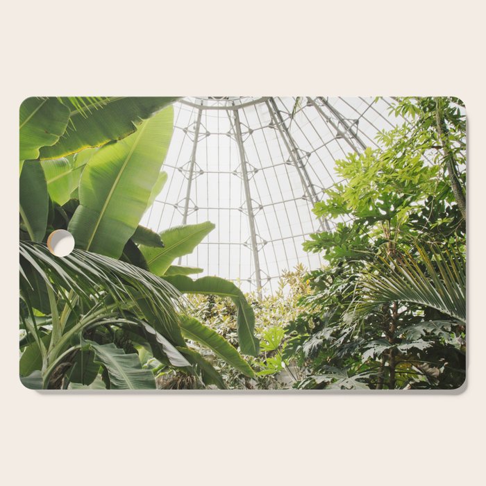 Tropical Greenhouse #1 Cutting Board Gallery Image 1