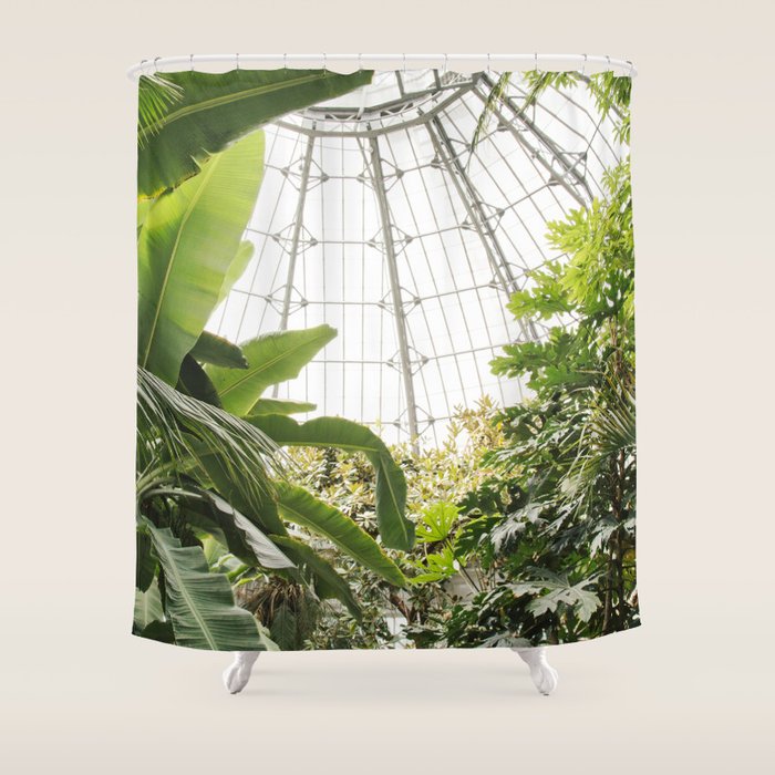 Tropical Greenhouse #1 Shower Curtain Gallery Image 1