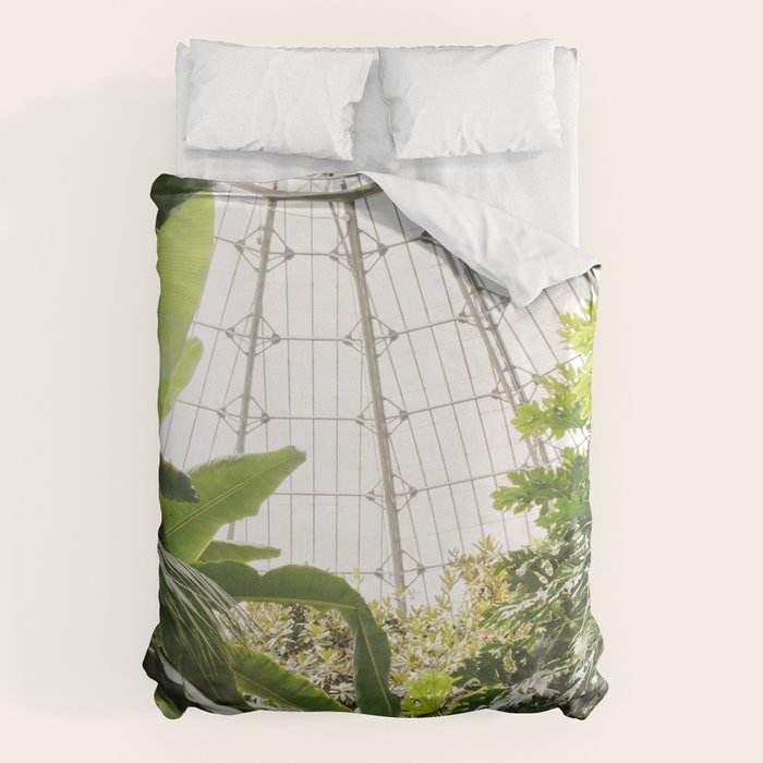 Tropical Greenhouse #1 Duvet Cover Gallery Image 1