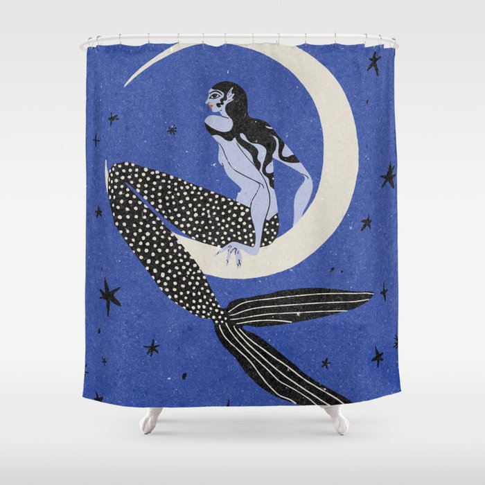 La Sirena Shower Curtain Gallery Image 1