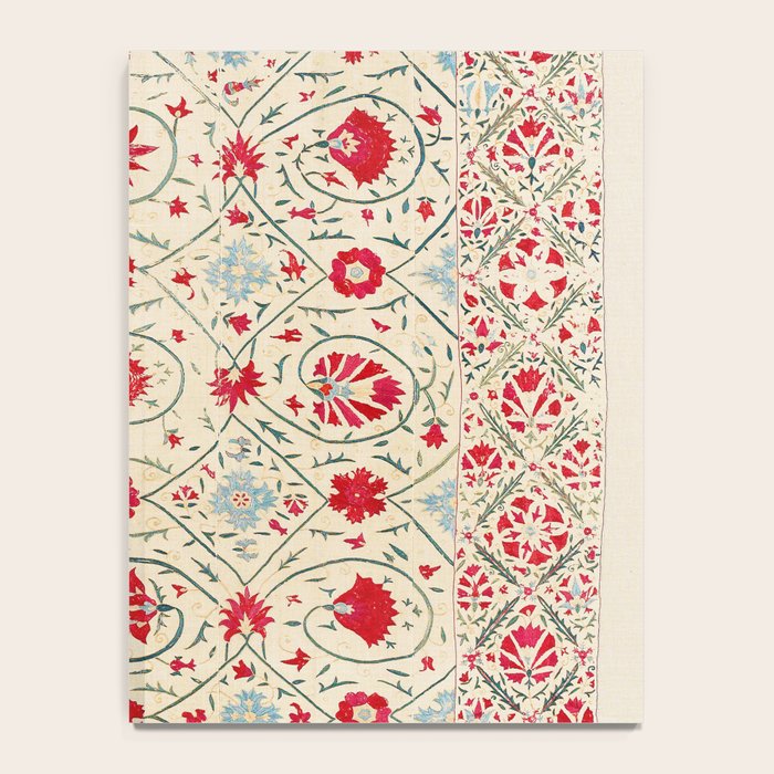 Nurata Suzani Uzbekistan Embroidery Print Notebook Gallery Image 4