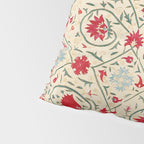 Nurata Suzani Uzbekistan Embroidery Print Pillow Sham Gallery Image 4