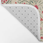 Nurata Suzani Uzbekistan Embroidery Print Bath Mat Gallery Image 2
