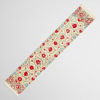 Nurata Suzani Uzbekistan Embroidery Print Table Runner Gallery Image 3