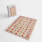 Nurata Suzani Uzbekistan Embroidery Print Jigsaw Puzzle Gallery Image 2