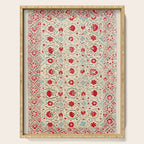 Nurata Suzani Uzbekistan Embroidery Print Serving Tray Gallery Image 1