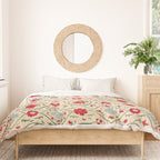 Nurata Suzani Uzbekistan Embroidery Print Duvet Cover Gallery Image 3