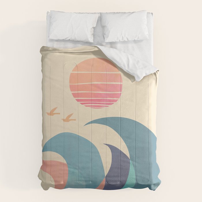 Ocean call Comforter Gallery Image 6