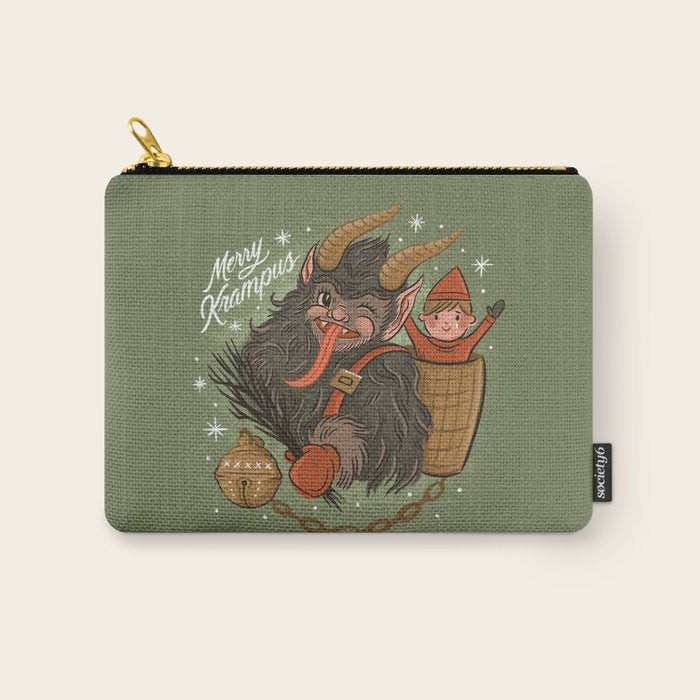 Merry Krampus Carry All Pouch Gallery Image 1