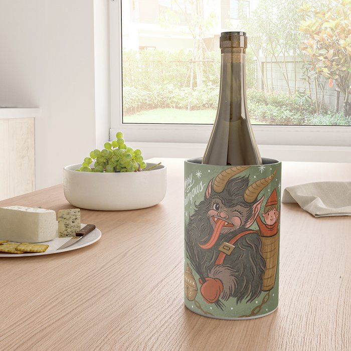 Merry Krampus Wine Chiller Gallery Image 4