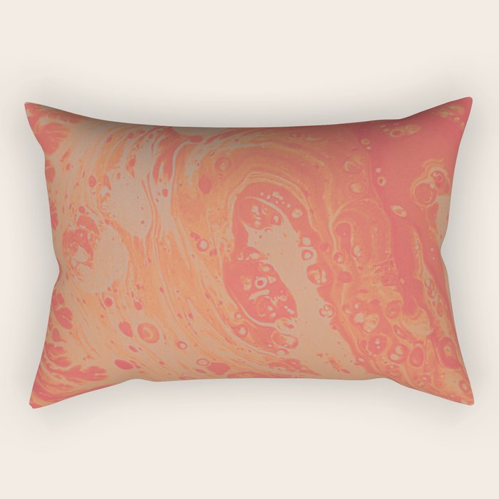 Orange Dream Rectangular Pillow Gallery Image 1