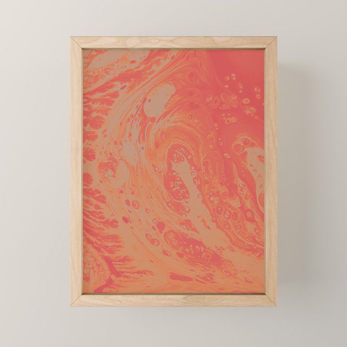 Orange Dream Mini Art Print Gallery Image 1