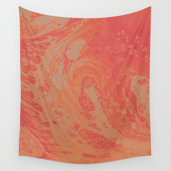 Orange Dream Wall Tapestry Gallery Image 4