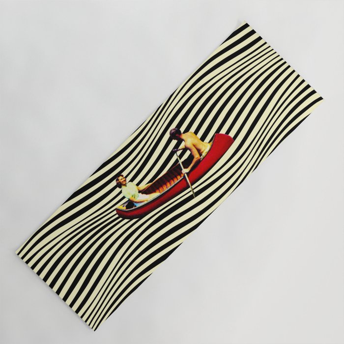 Illusionary Boat Ride Yoga Mat Gallery Image 1