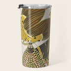Moth Print by E.A. Seguy, 1925 #5 Travel Mug Gallery Image 3
