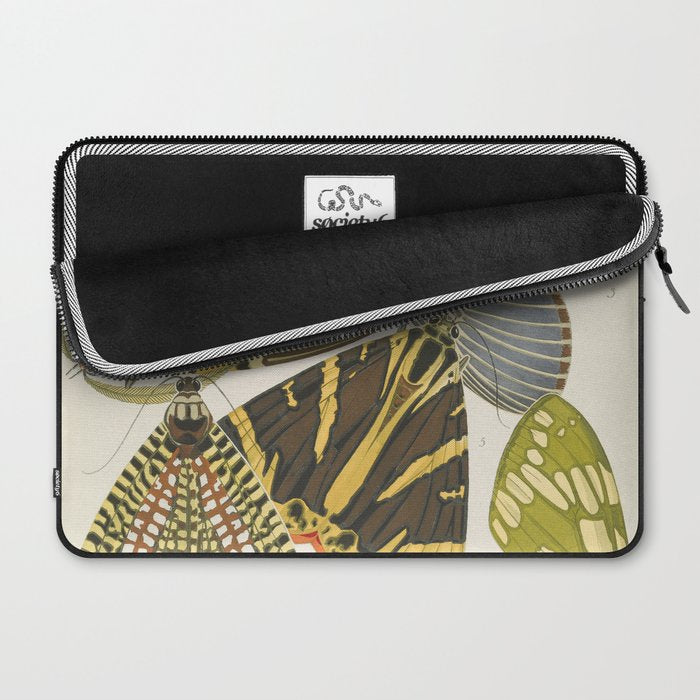 Moth Print by E.A. Seguy, 1925 #5 Laptop Sleeve Gallery Image 2