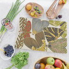 Moth Print by E.A. Seguy, 1925 #5 Cutting Board Gallery Image 2