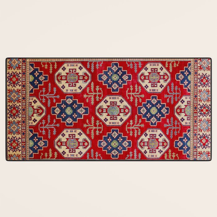 Red Forest Path Desk Mat Gallery Image 3