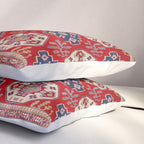 Red Forest Path Pillow Sham Gallery Image 3