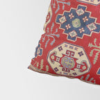 Red Forest Path Pillow Sham Gallery Image 4