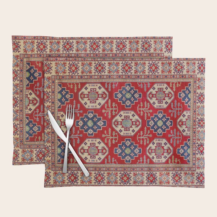 Red Forest Path Placemat Gallery Image 1