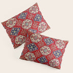 Red Forest Path Pillow Sham Gallery Image 3