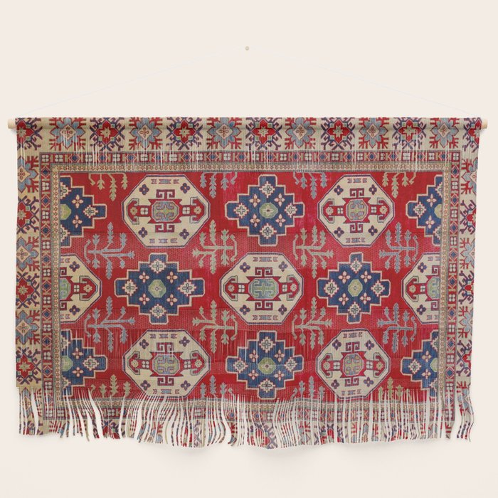 Red Forest Path Wall Hanging Gallery Image 1