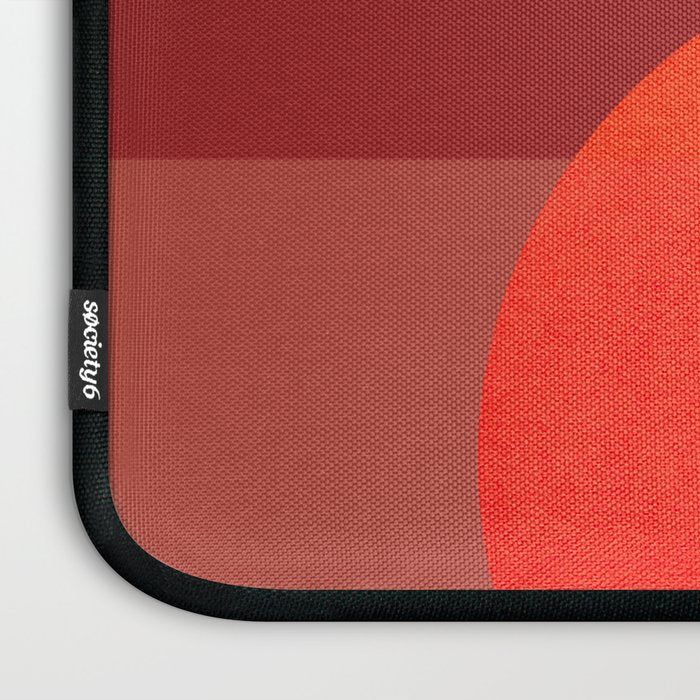 Abstraction_SUNSET_RED_BOHEMIAN_POP_ART_Minimalism_0124A Laptop Sleeve Gallery Image 3