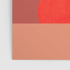 Abstraction_SUNSET_RED_BOHEMIAN_POP_ART_Minimalism_0124A Poster Gallery Image 3