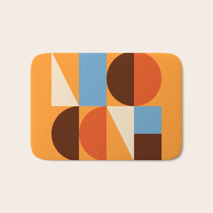 Mid Century 40C Bath Mat Gallery Image 1