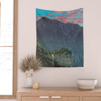 Morning at Keniku Wall Tapestry Gallery Image 2