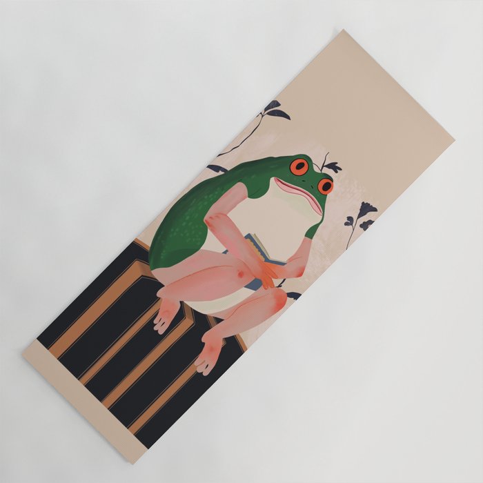 The Bookish Frog Yoga Mat Gallery Image 1