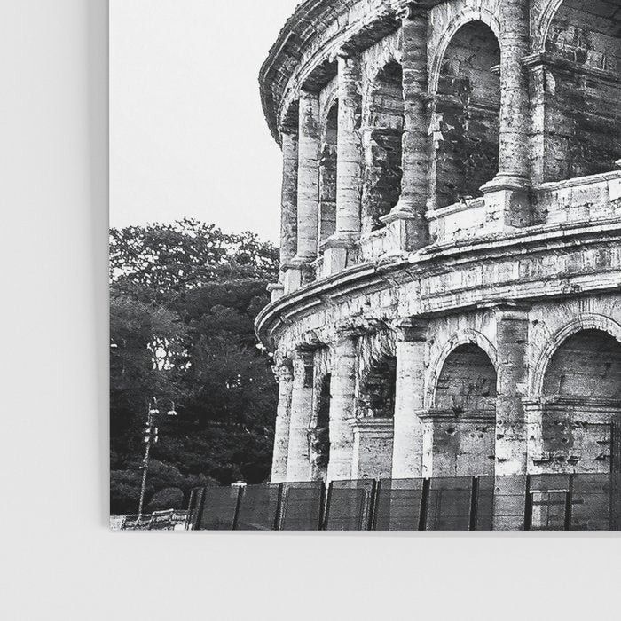 Colosseum Rome Black and White Poster Gallery Image 3