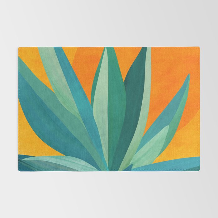West Coast Sunset With Agave Rug Gallery Image 2
