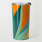 West Coast Sunset With Agave Travel Mug Gallery Image 2