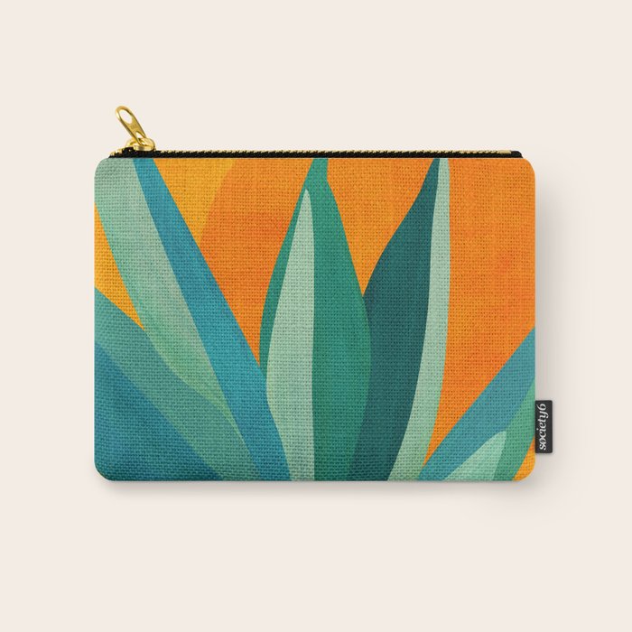 West Coast Sunset With Agave Carry All Pouch Gallery Image 1