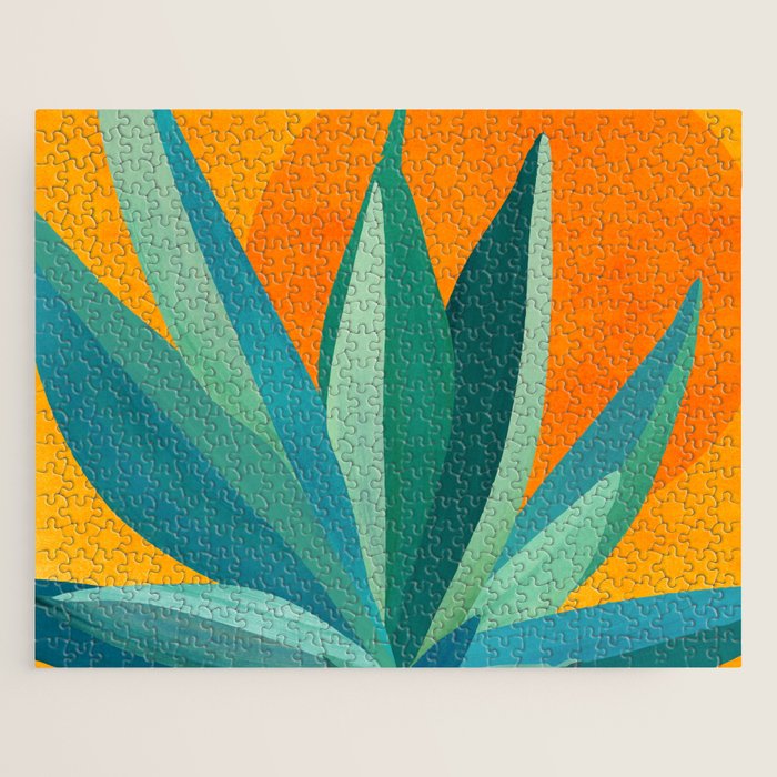 West Coast Sunset With Agave Jigsaw Puzzle Gallery Image 1