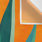 West Coast Sunset With Agave Wall Tapestry Gallery Image 3