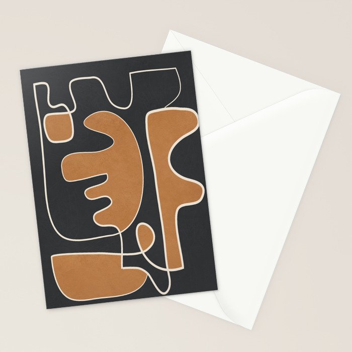Contours of Thought 2 Stationery Card Gallery Image 2