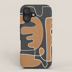 Contours of Thought 2 iPhone Case Gallery Image 1