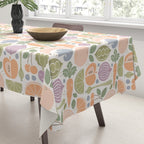 Fruits and Veggies 2025 Calendar Pastel Tablecloth Gallery Image 3